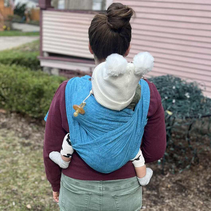 Didymos Baby Sling Woven Wrap - Mystic Petrol 1975 (Cotton/Hemp) * Ships in two weeks *