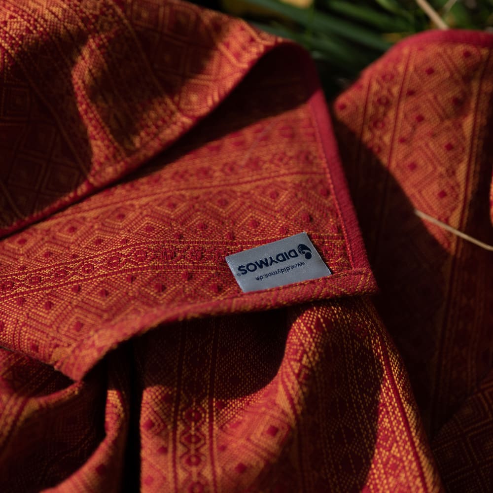 Didymos - Didymos Baby Sling Woven Wrap - Prima Ruby Mandarine (Cotton) - Cloth and Carry