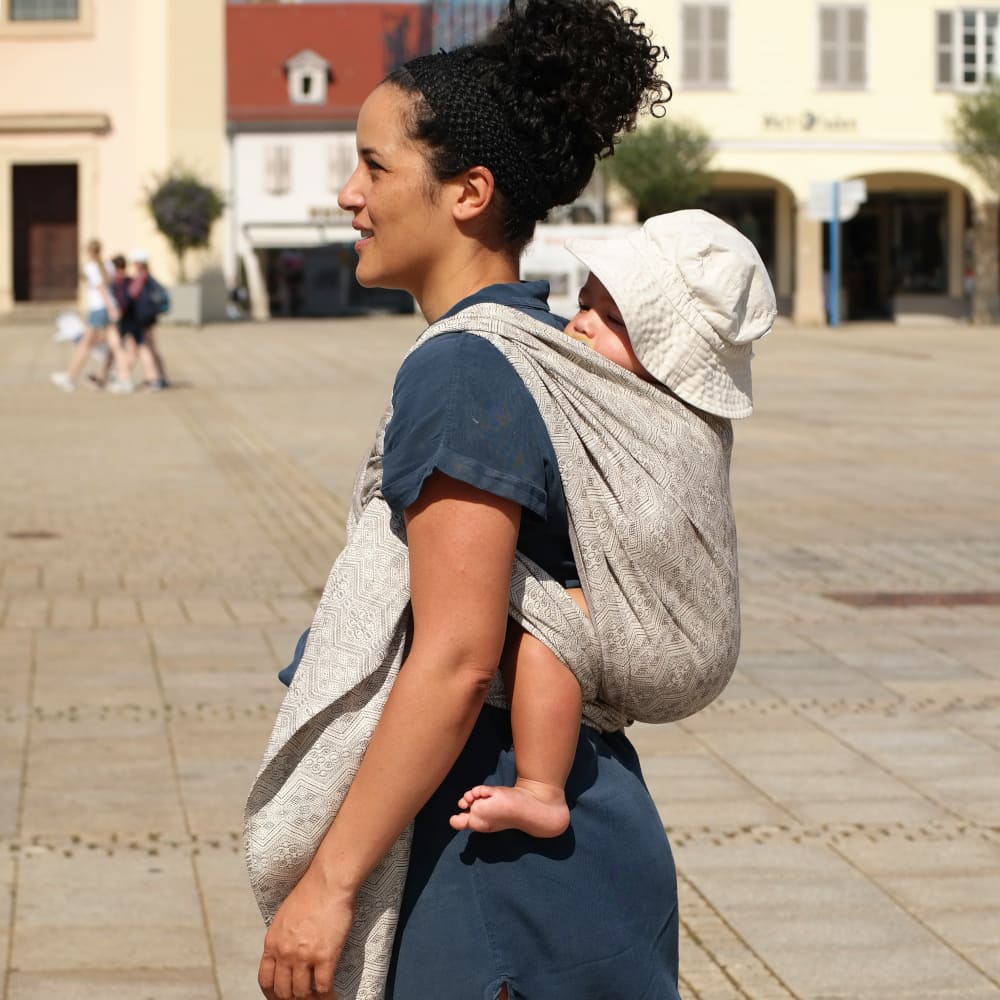 Didymos - Didymos Baby Sling Woven Wrap - Stracciatella 1975 (Cotton/Hemp) * Ships in two weeks * - Cloth and Carry
