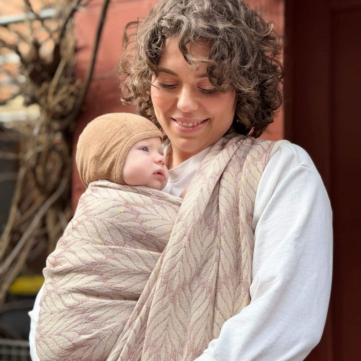Didymos - Didymos Baby Sling Woven Wrap - Trias Asolia (Cotton/Linen) * PREORDER * - Cloth and Carry