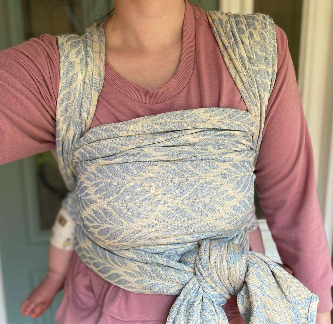 Didymos - Didymos Baby Sling Woven Wrap - Trias Dew (Cotton/Linen) - Cloth and Carry