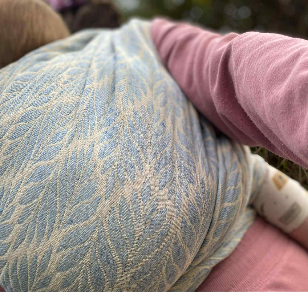 Didymos - Didymos Baby Sling Woven Wrap - Trias Dew (Cotton/Linen) - Cloth and Carry