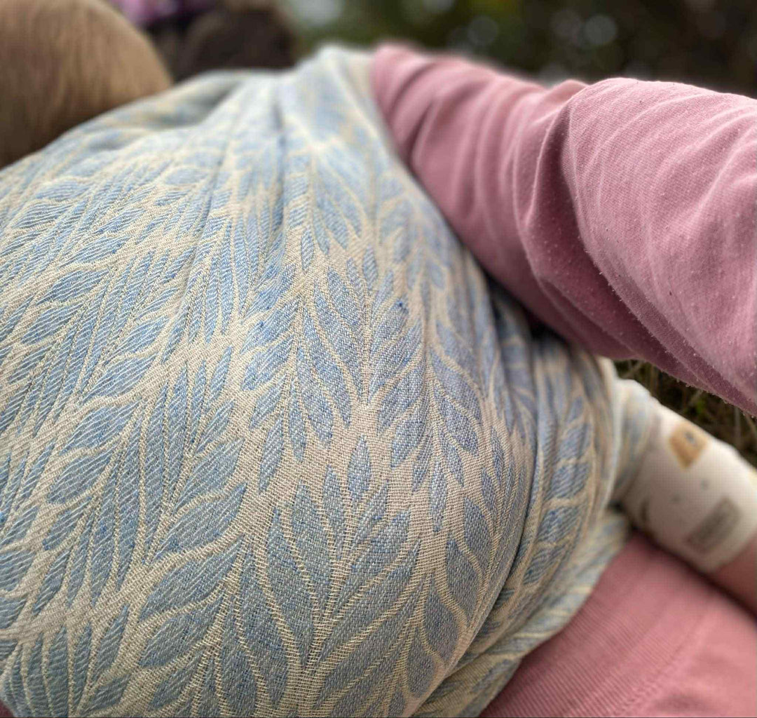 Didymos - Didymos Baby Sling Woven Wrap - Trias Dew (Cotton/Linen) - Cloth and Carry