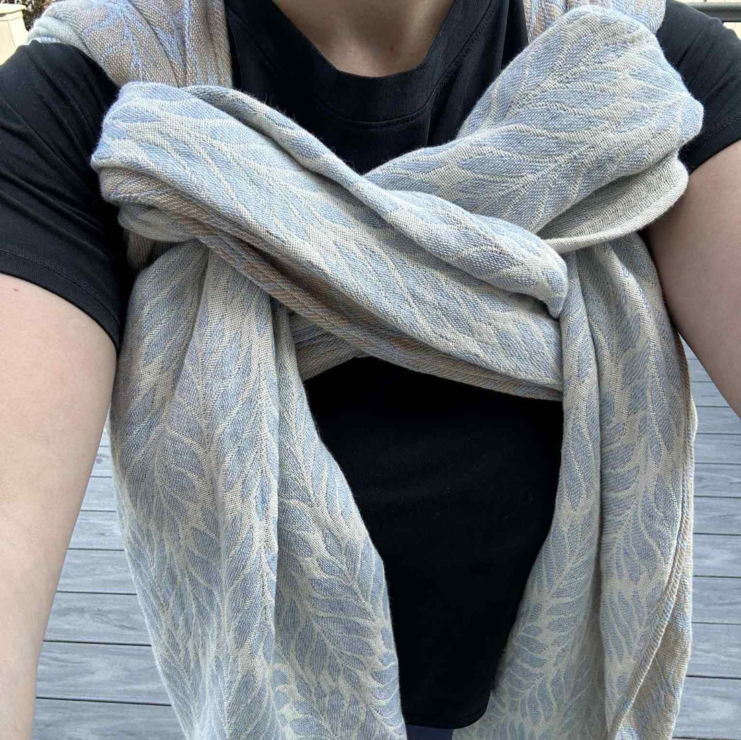 Didymos - Didymos Baby Sling Woven Wrap - Trias Dew (Cotton/Linen) - Cloth and Carry