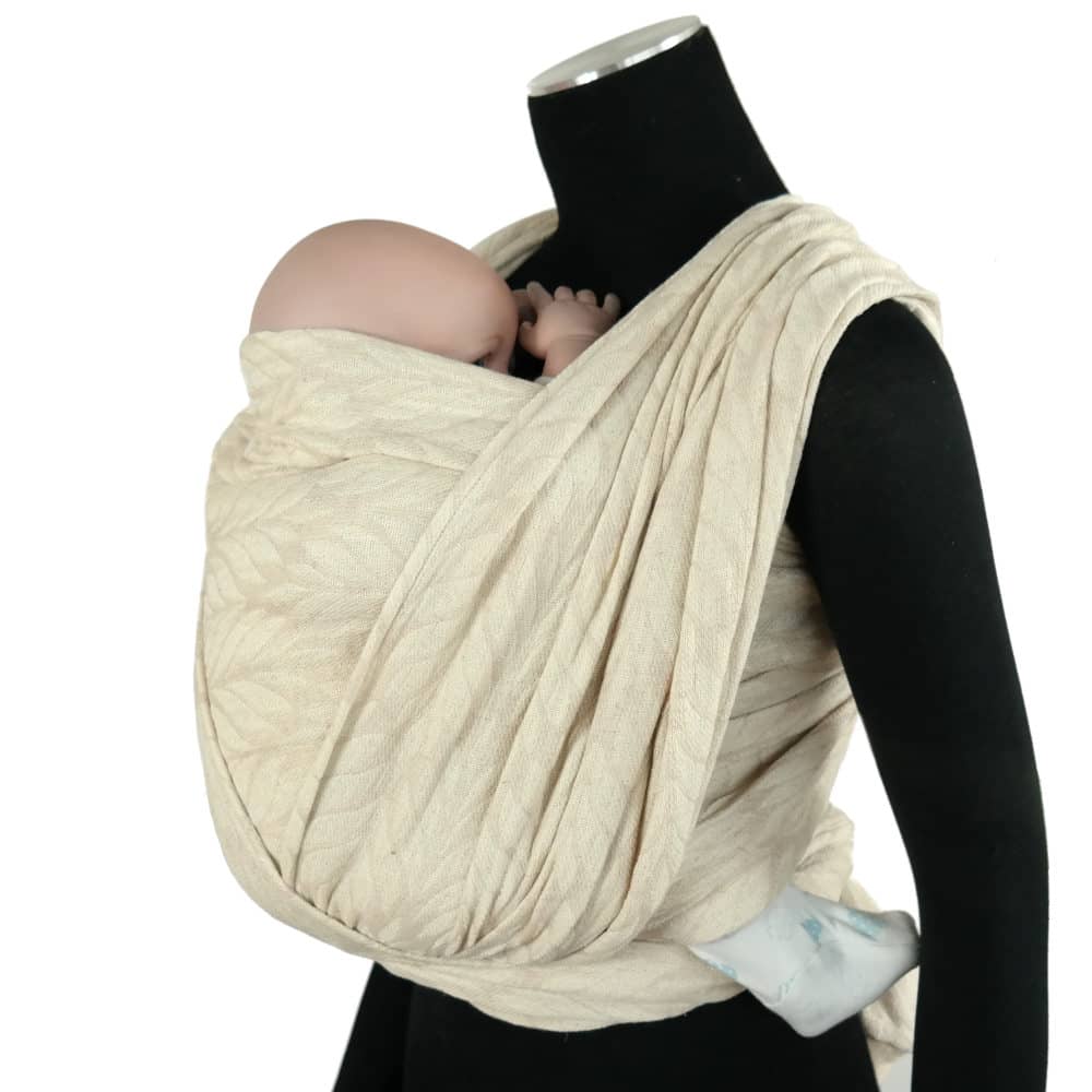 Didymos - Didymos Baby Sling Woven Wrap - Trias Pure (Cotton/Hemp/Tussah Silk) - Cloth and Carry