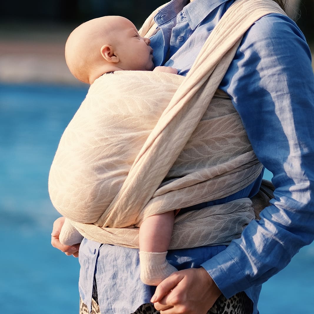Didymos - Didymos Baby Sling Woven Wrap - Trias Pure (Cotton/Hemp/Tussah Silk) - Cloth and Carry