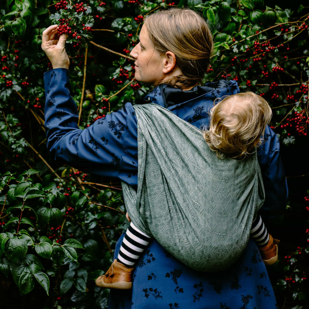 Didymos - Didymos Baby Sling Woven Wrap - Whispering Woods 1975 (Cotton/Linen) - Cloth and Carry