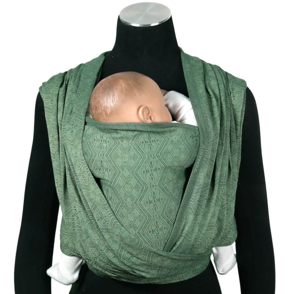 Didymos - Didymos Baby Sling Woven Wrap - Whispering Woods 1975 (Cotton/Linen) - Cloth and Carry