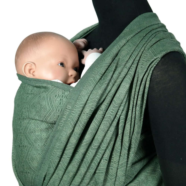 Didymos - Didymos Baby Sling Woven Wrap - Whispering Woods 1975 (Cotton/Linen) - Cloth and Carry