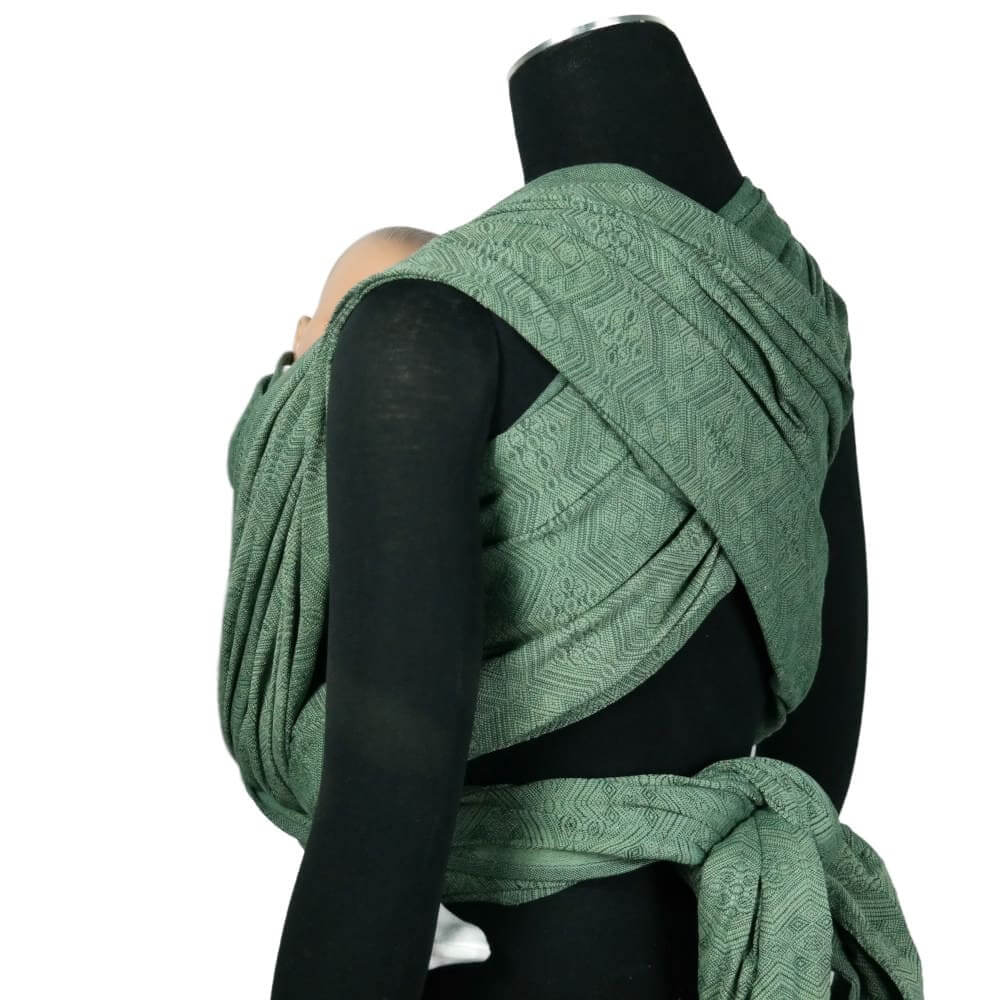 Didymos - Didymos Baby Sling Woven Wrap - Whispering Woods 1975 (Cotton/Linen) - Cloth and Carry
