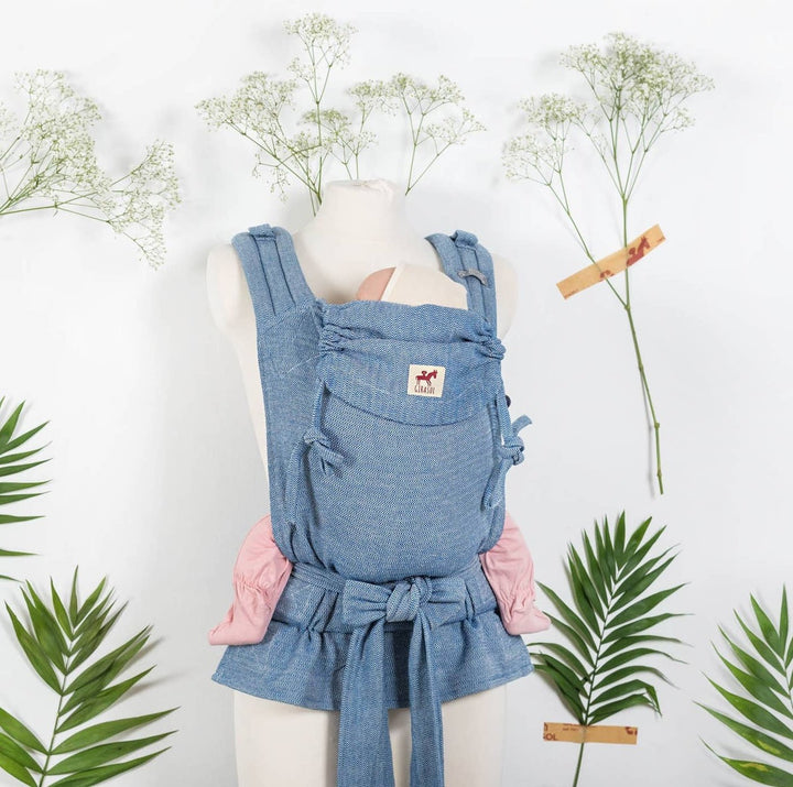 Girasol-Girasol MySol - Half Buckle & Meh Dai - Blue Tweed (Ships in one week) - Cloth and Carry