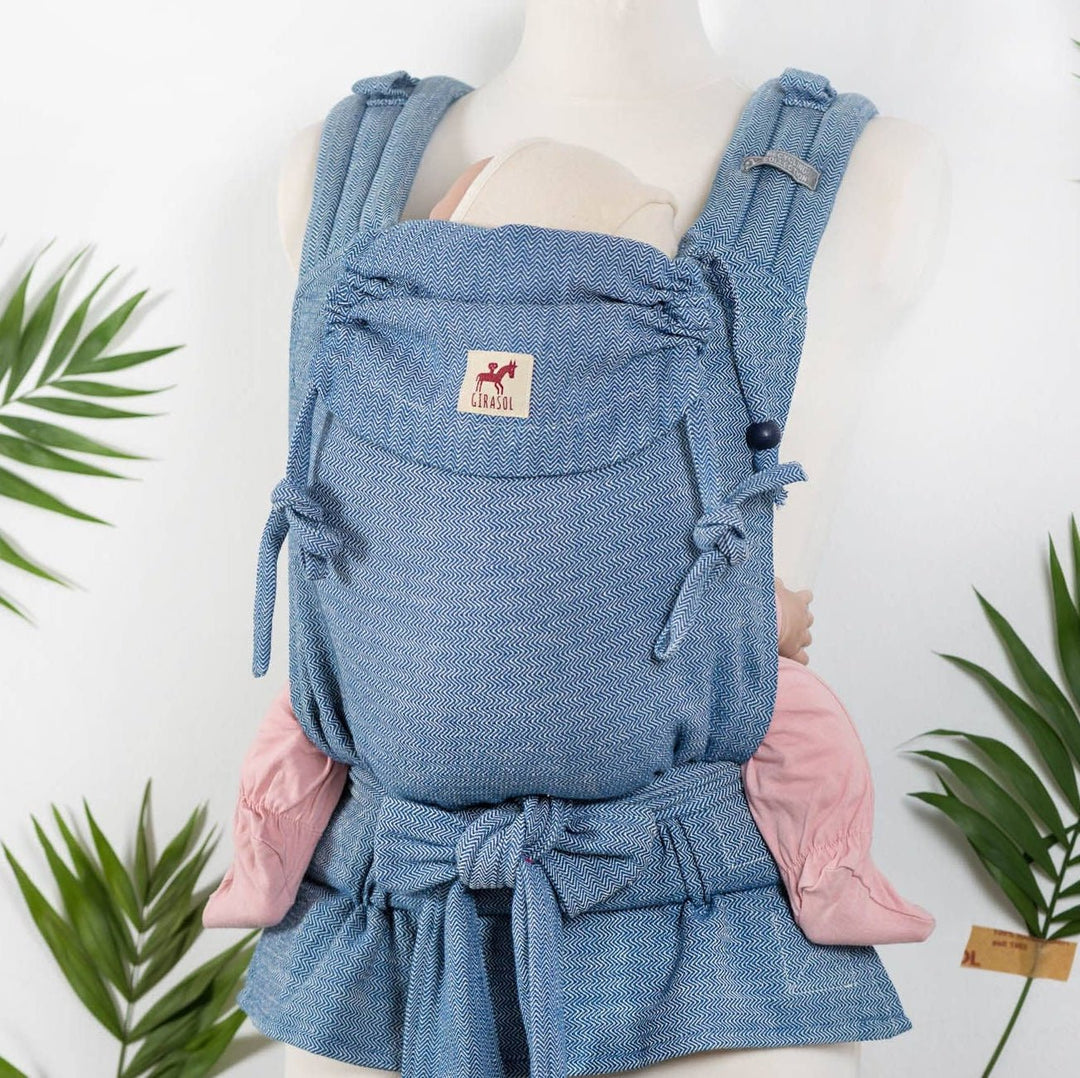 Girasol-Girasol MySol - Half Buckle & Meh Dai - Blue Tweed (Ships in one week) - Cloth and Carry