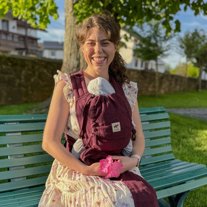 Girasol - Girasol MySol Half Buckle Baby Carrier - Wild Berry - Cloth and Carry