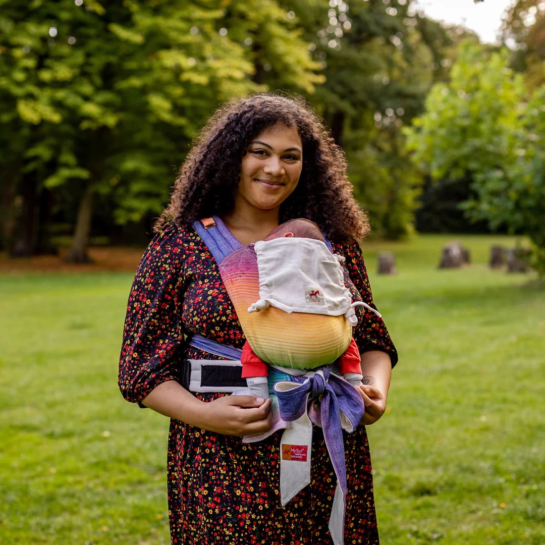 Girasol - Girasol MySol Meh Dai Baby Carrier - Rainbow Dreamer - Cloth and Carry