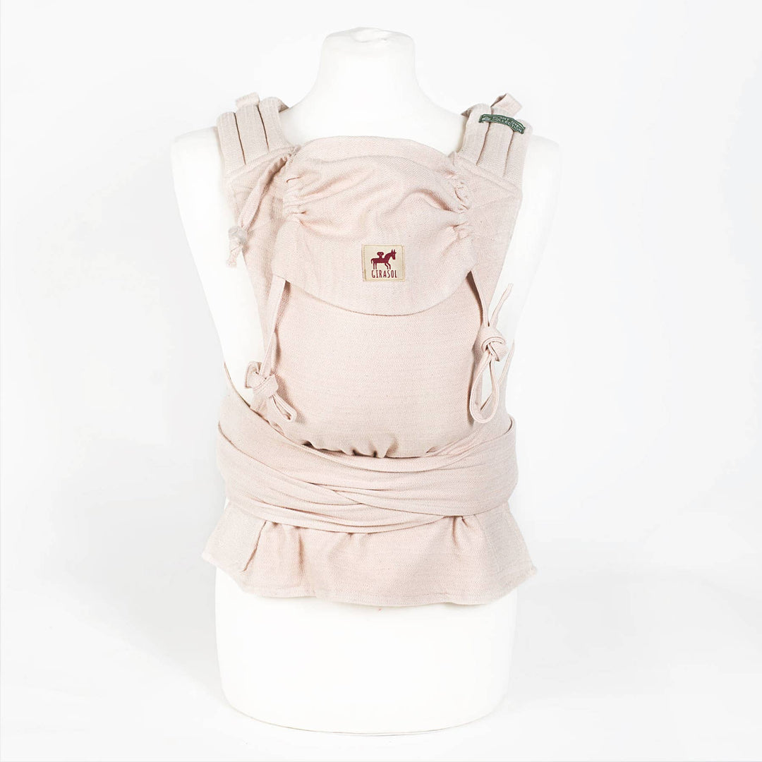 Girasol-Girasol MySol Half Buckle / Meh Dai Carrier - Rosy Pepper (Ships in one week) - Cloth and Carry
