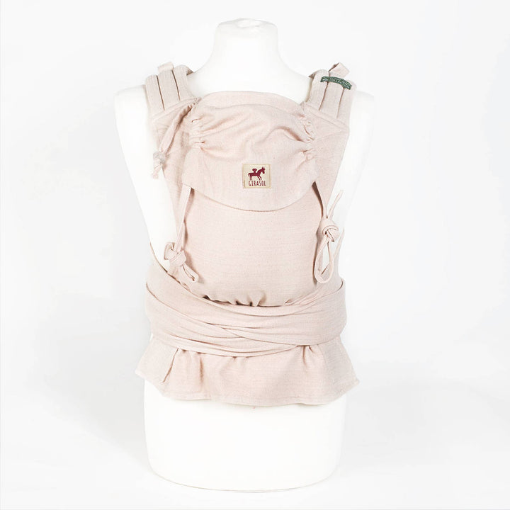 Girasol-Girasol MySol Half Buckle / Meh Dai Carrier - Rosy Pepper (Ships in one week) - Cloth and Carry