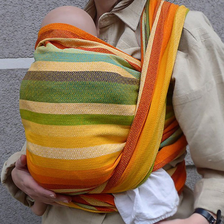 Girasol-Girasol Woven Wrap - Alegria Fusion de Oro *PRE-ORDER* - Cloth and Carry