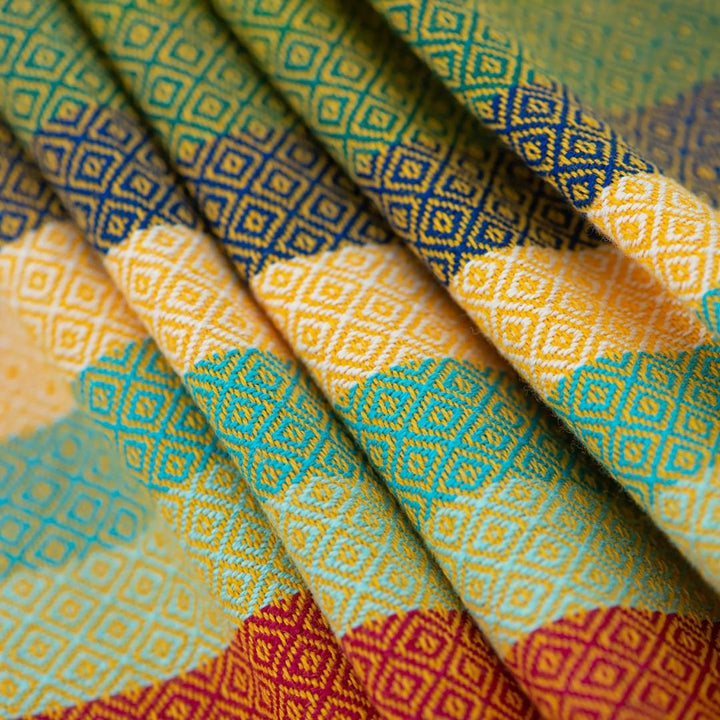 Girasol-Girasol Woven Wrap - Alegria Fusion de Oro *PRE-ORDER* - Cloth and Carry