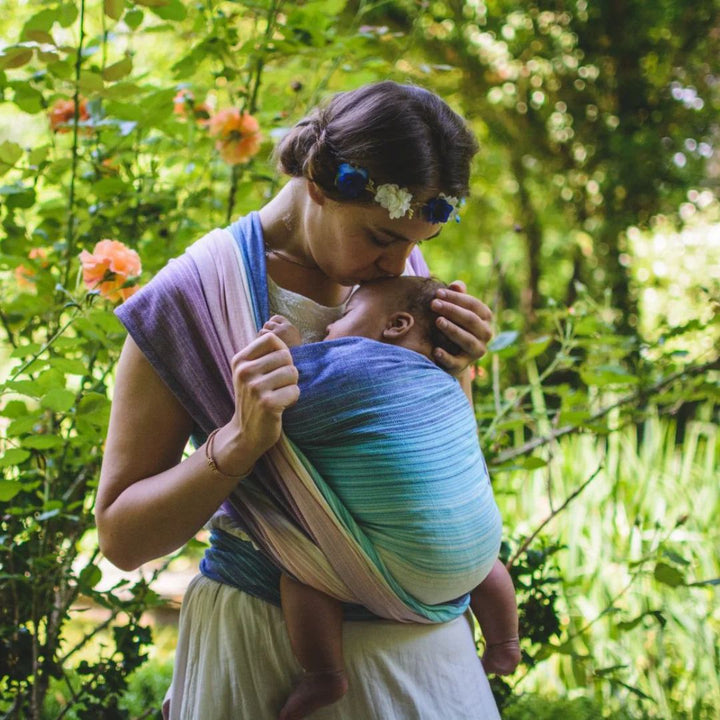 Girasol - Girasol Woven Wrap - Candy Clouds by Risaroo - Cloth and Carry