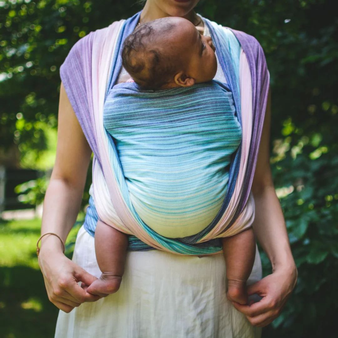Girasol - Girasol Woven Wrap - Candy Clouds by Risaroo - Cloth and Carry