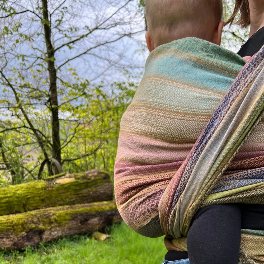 Girasol - Girasol Woven Wrap - Rayos d'Oro - Cloth and Carry