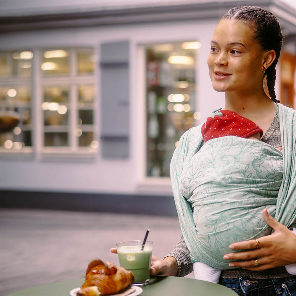 Didymos Baby Sling Woven Wrap - Koala Evergreen (Cotton/Hemp) * PREORDER *