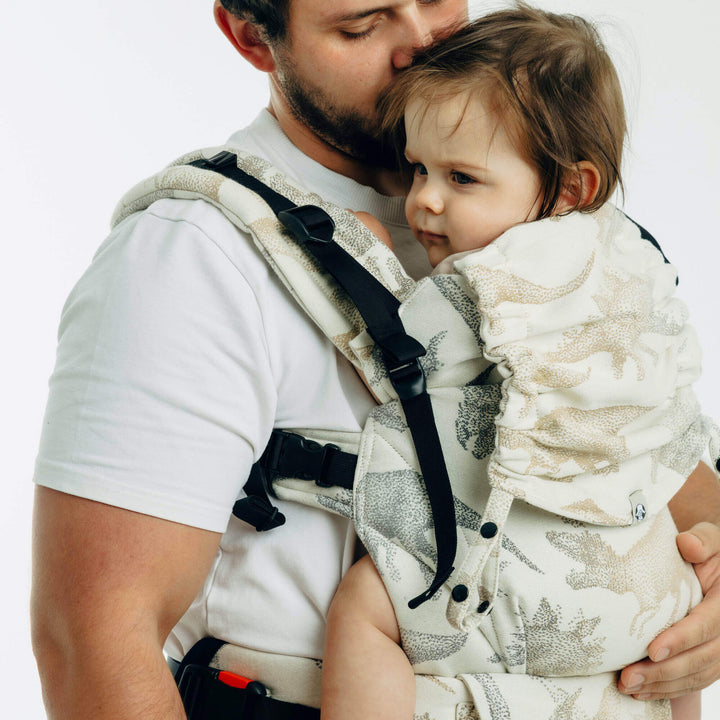 LennyLamb - LennyUpGrade PRO Baby Carrier - Jurassic Park - Ice Desert - Cloth and Carry