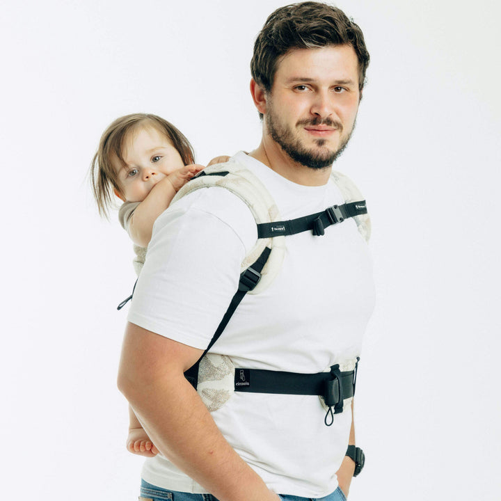 LennyLamb - LennyUpGrade PRO Baby Carrier - Jurassic Park - Ice Desert - Cloth and Carry