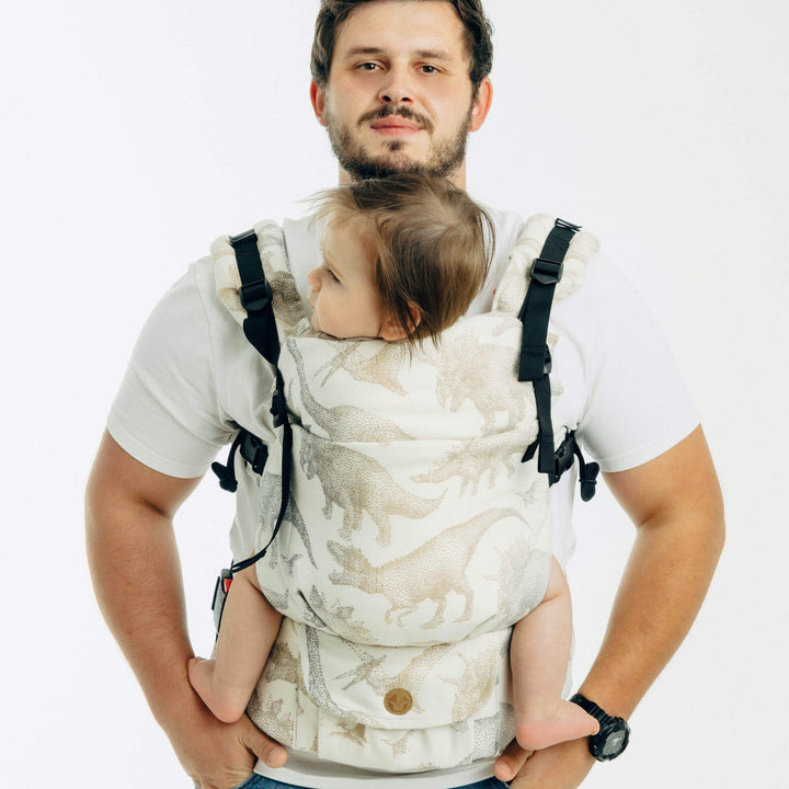 LennyLamb - LennyUpGrade PRO Baby Carrier - Jurassic Park - Ice Desert - Cloth and Carry