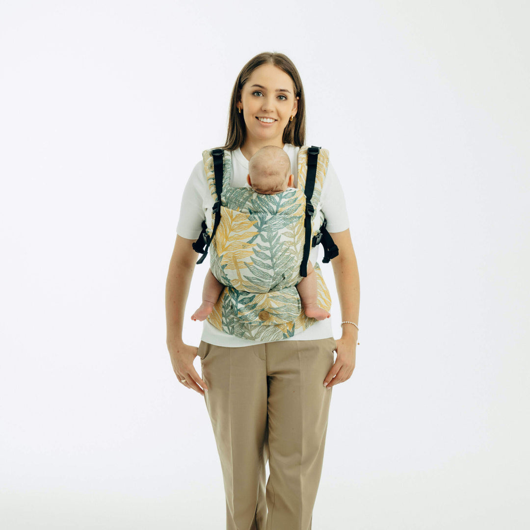 LennyLamb - LennyUpGrade PRO Baby Carrier - Rainforest Selva - Cloth and Carry