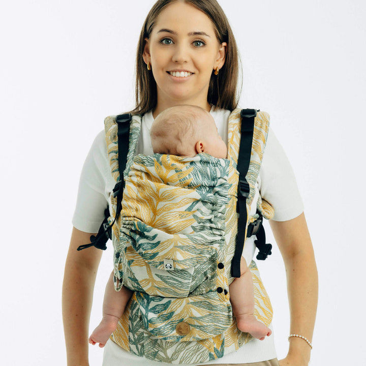 LennyLamb - LennyUpGrade PRO Baby Carrier - Rainforest Selva - Cloth and Carry