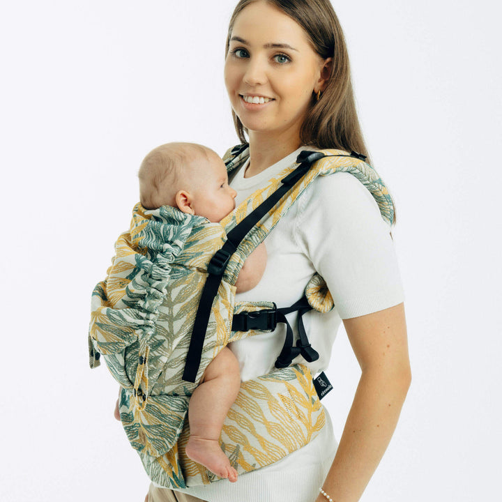 LennyLamb - LennyUpGrade PRO Baby Carrier - Rainforest Selva - Cloth and Carry