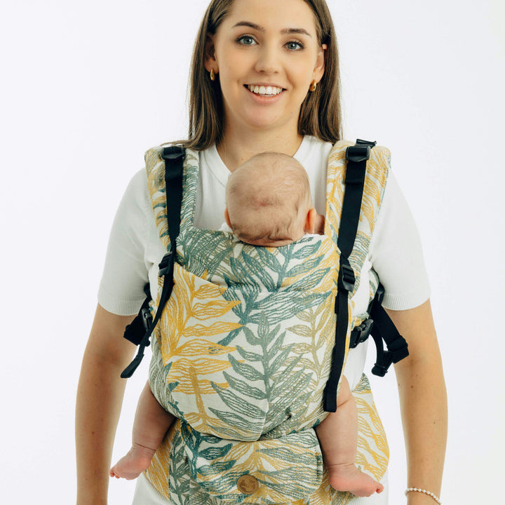 LennyLamb - LennyUpGrade PRO Baby Carrier - Rainforest Selva - Cloth and Carry