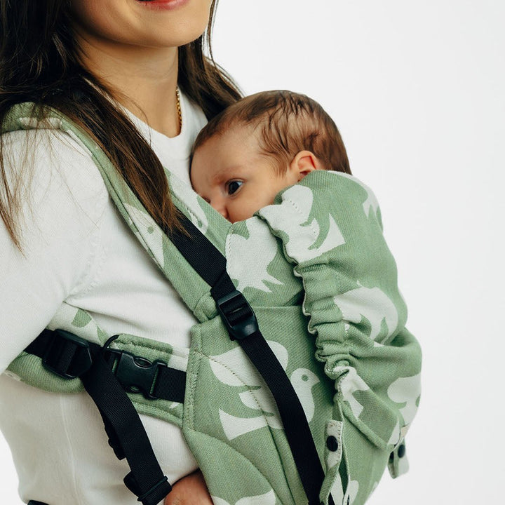 LennyLamb - LennyUpGrade PRO Baby Carrier - Birdy - Fly High - Cloth and Carry