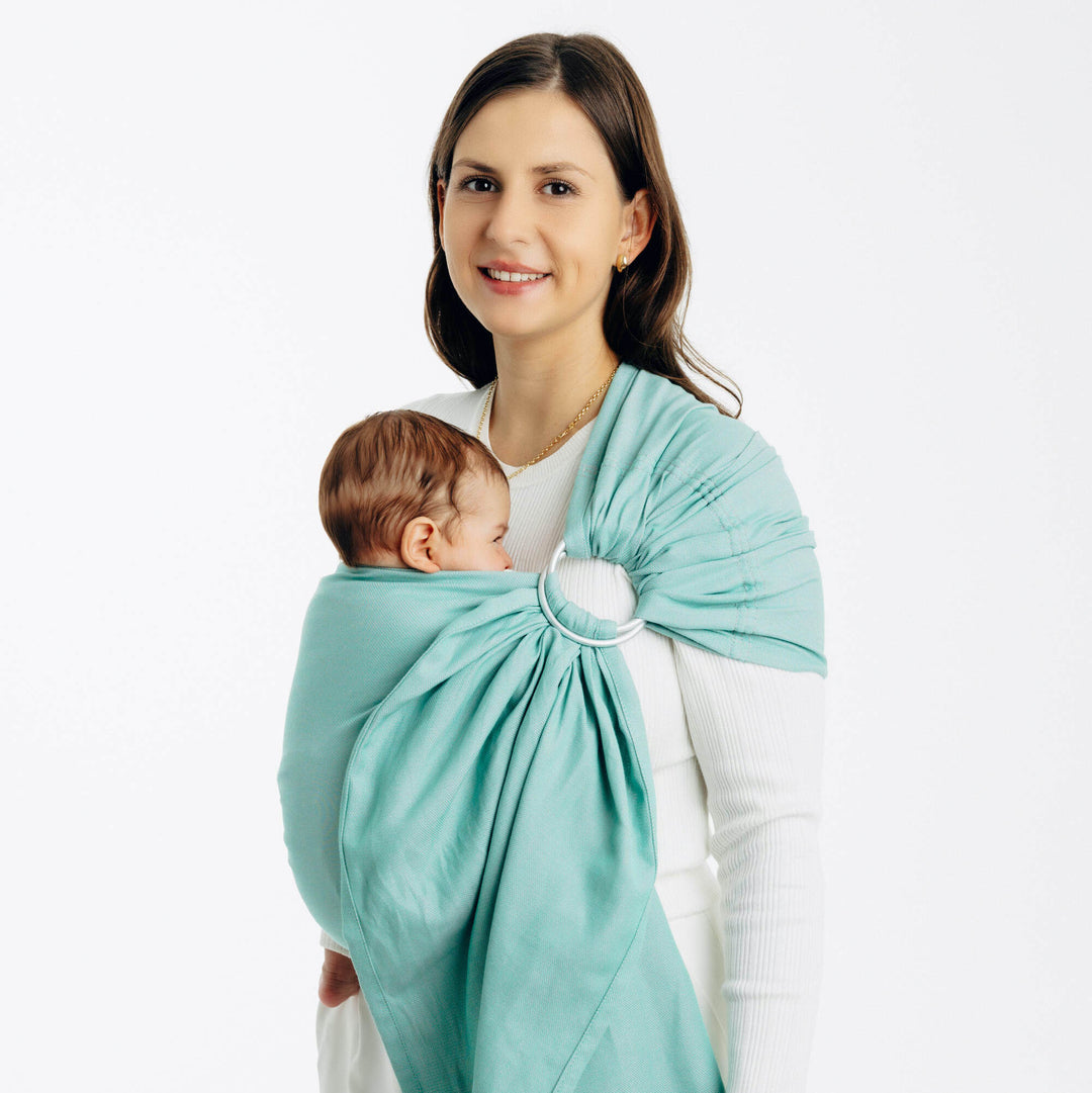 LennyLamb Ring Sling - Matcha (100% Cotton)