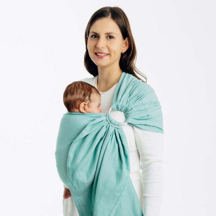 LennyLamb Ring Sling - Matcha (100% Cotton)