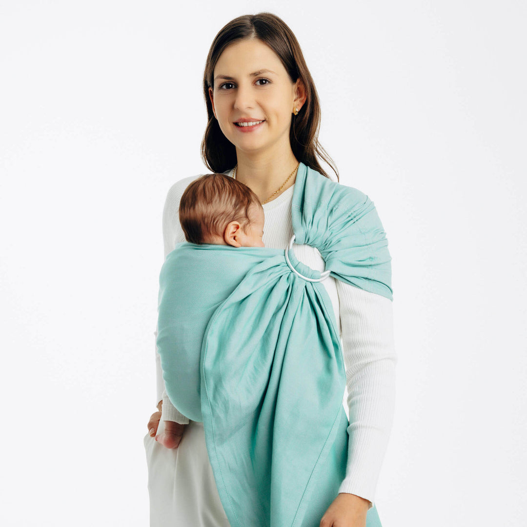 LennyLamb Ring Sling - Matcha (100% Cotton)