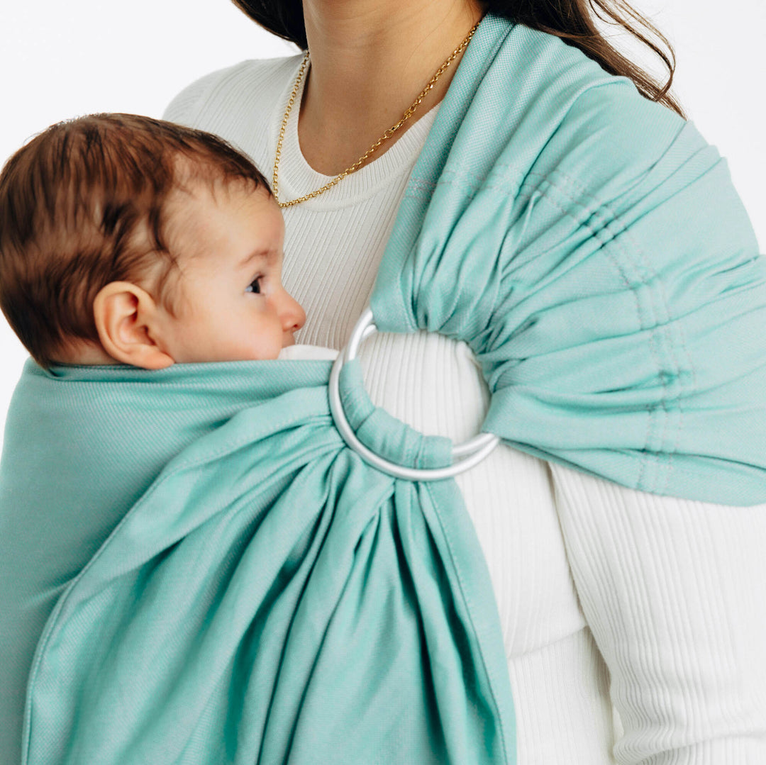LennyLamb Ring Sling - Matcha (100% Cotton)
