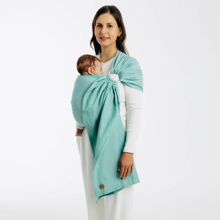 LennyLamb Ring Sling - Matcha (100% Cotton)