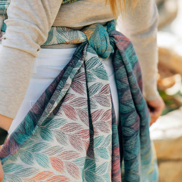 LennyLamb Baby Sling Woven Wrap - Tangled Plait