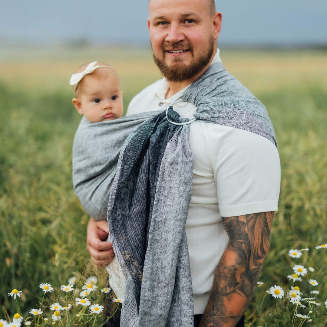 LennyLamb - LennyLamb Ring Sling - Arrow Wave (includes free gift with purchase!) - Cloth and Carry