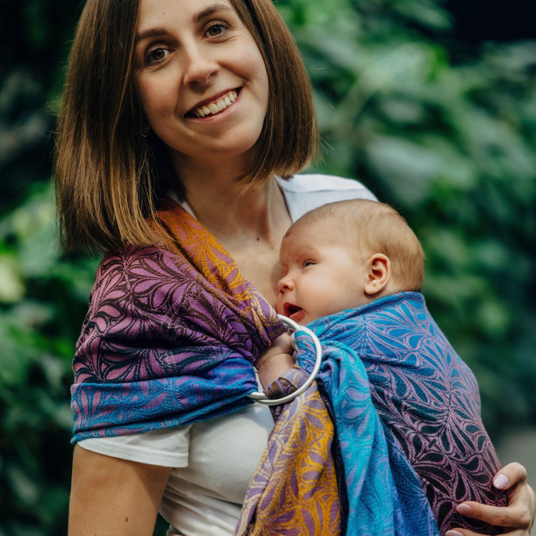 LennyLamb - LennyLamb Ring Sling - Infinity Roller (100% Cotton) - Cloth and Carry