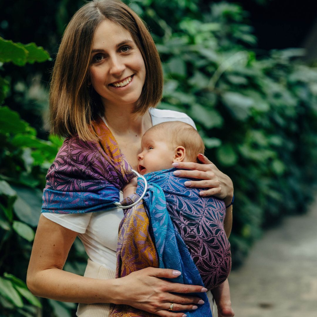 LennyLamb - LennyLamb Ring Sling - Infinity Roller (100% Cotton) - Cloth and Carry
