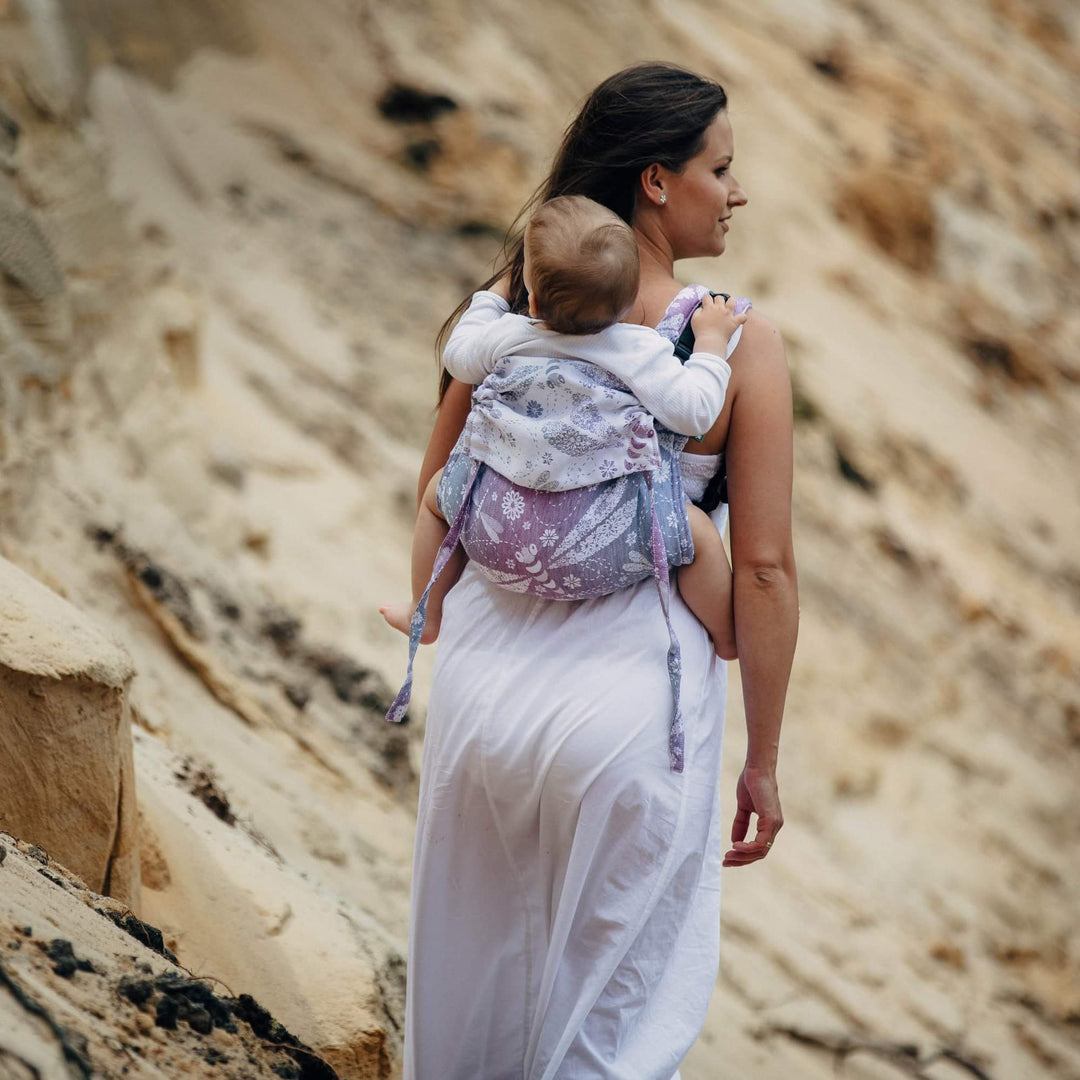 LennyLamb-LennyLamb - Dragonfly Lavender (Cotton/Linen) - Cloth and Carry