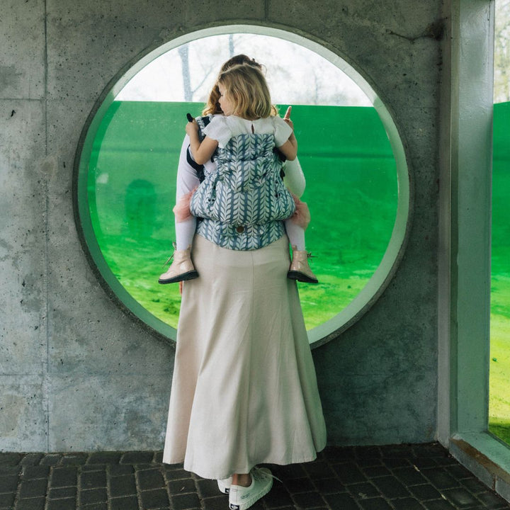 LennyLamb - LennyPreschool Carrier - Catkin Willow (100% Bamboo Viscose) - Cloth and Carry