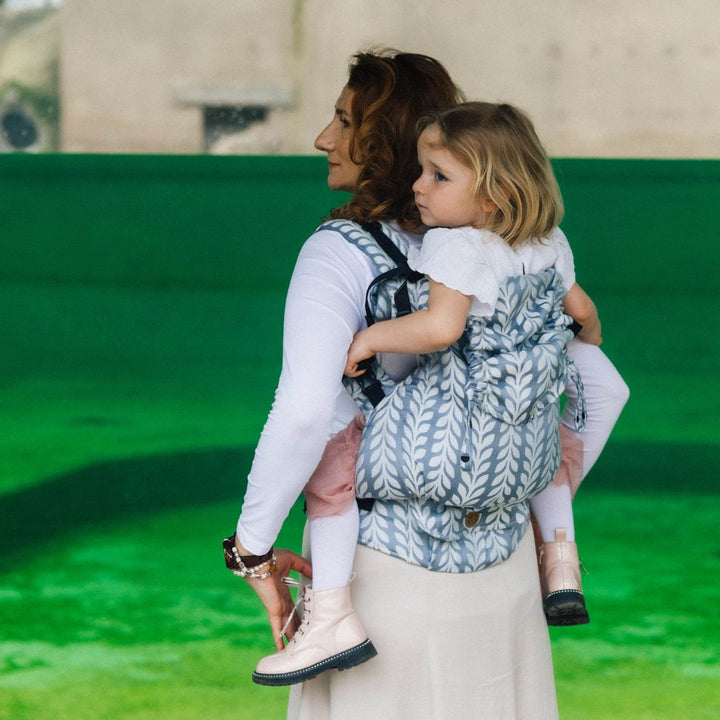 LennyLamb - LennyPreschool Carrier - Catkin Willow (100% Bamboo Viscose) - Cloth and Carry