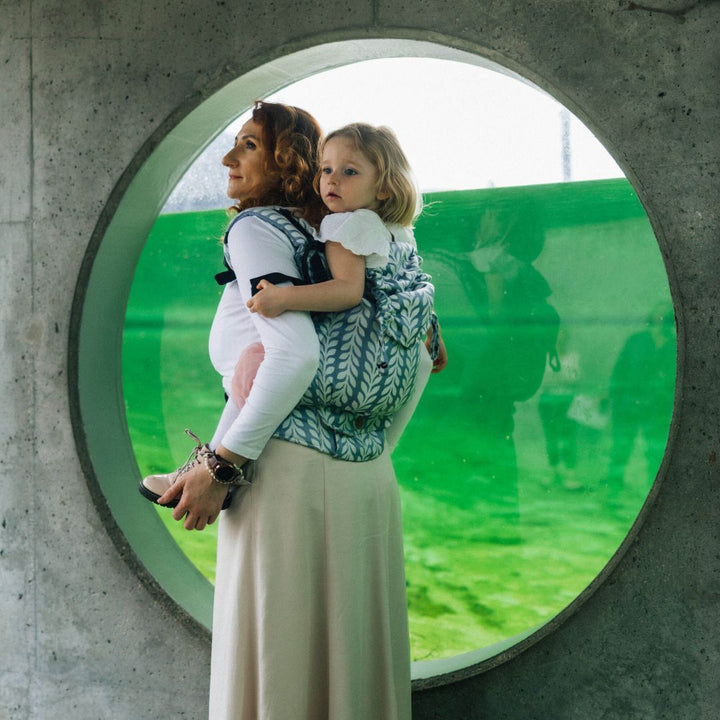LennyLamb - LennyPreschool Carrier - Catkin Willow (100% Bamboo Viscose) - Cloth and Carry