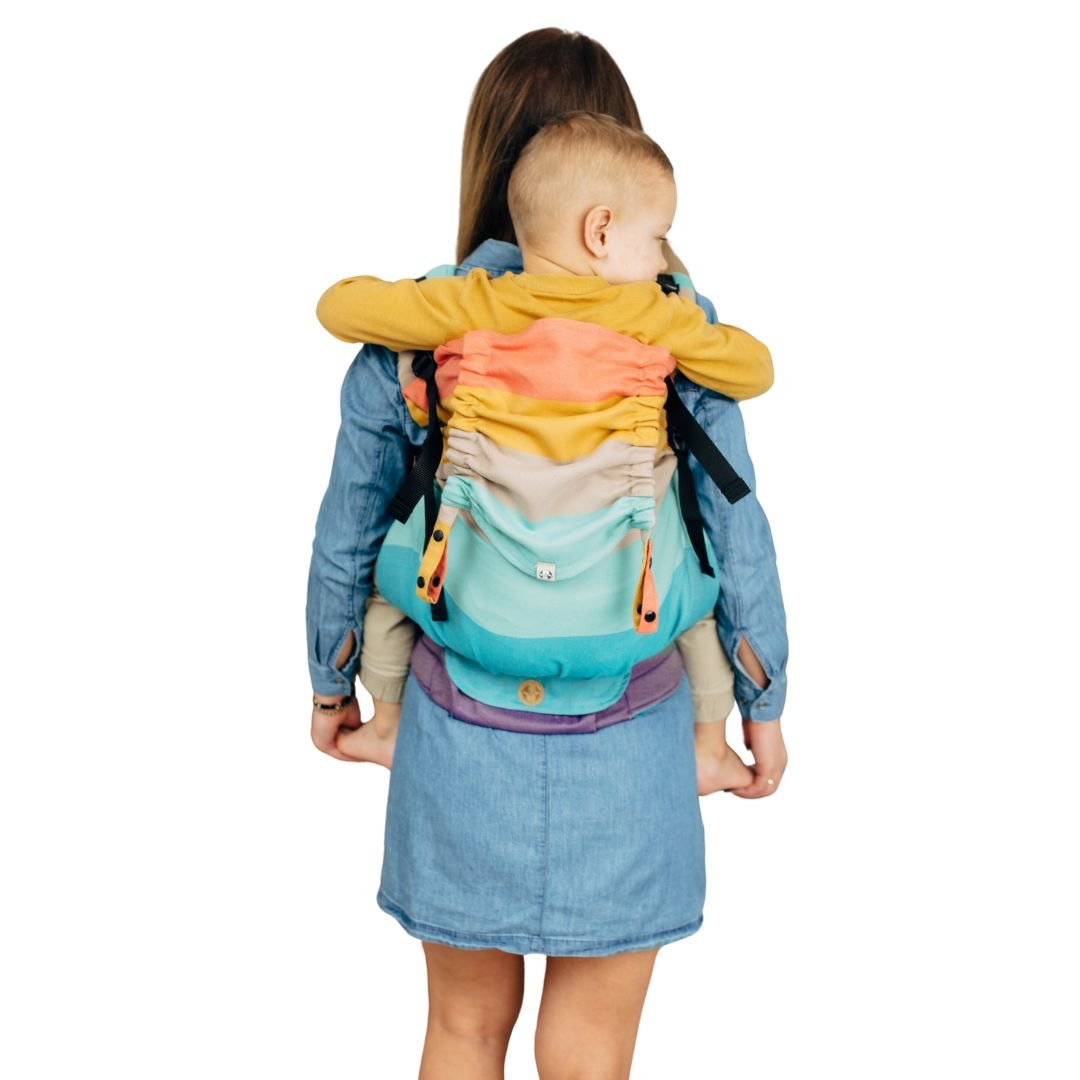LennyLamb - LennyPreschool Carrier - Pastels (100% Cotton) - Cloth and Carry