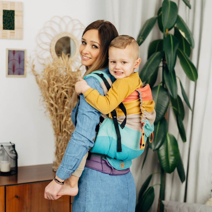 LennyLamb - LennyPreschool Carrier - Pastels (100% Cotton) - Cloth and Carry