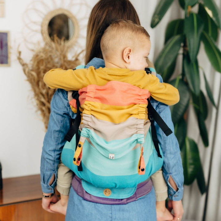 LennyLamb - LennyPreschool Carrier - Pastels (100% Cotton) - Cloth and Carry